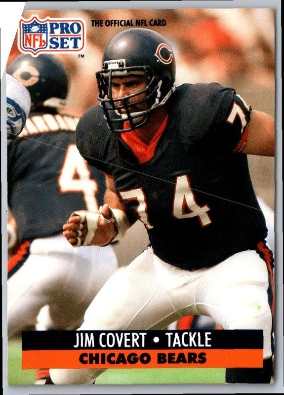 1991 Pro Set Jim Covert #102