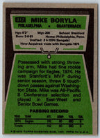 1975 Topps Mike Boryla #417 Rookie
