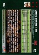 2007 Topps Chris Simms