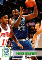 1993 Hoops Mike Brown #366