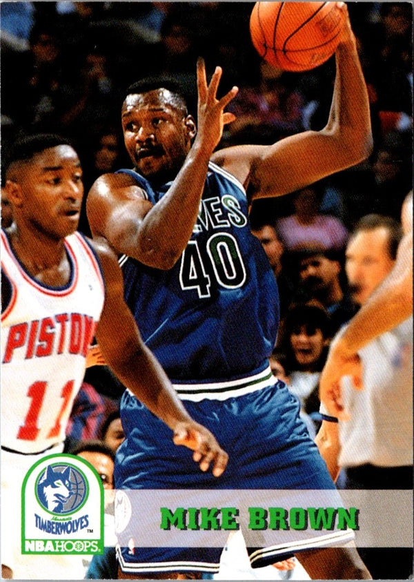 1993 Hoops Mike Brown #366