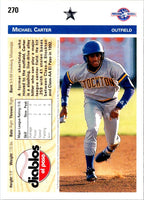 1992 Upper Deck Minors Michael Carter #270