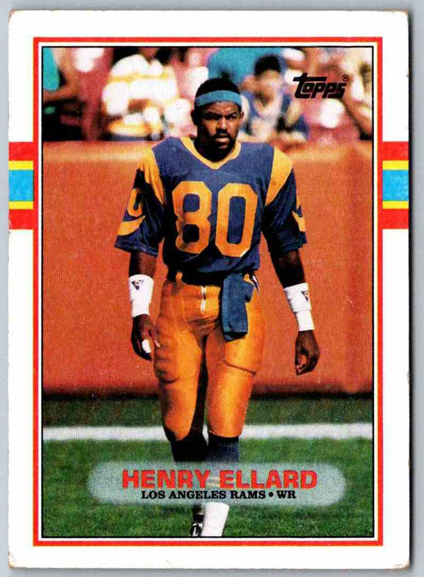 1989 Topps Henry Ellard #137