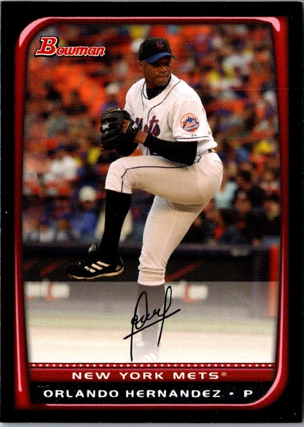 2008 Bowman Orlando Hernandez #137