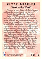 1993 Fleer Clyde Drexler Career Highlights Clyde Drexler #8