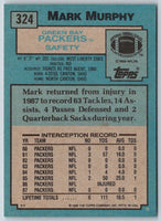 1988 Topps Mark Murphy #324
