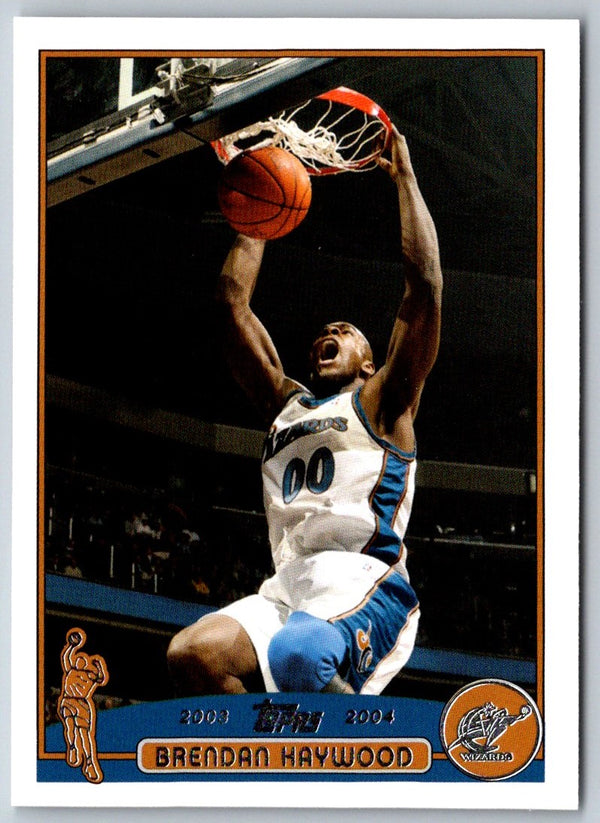2003 Topps Brendan Haywood #112