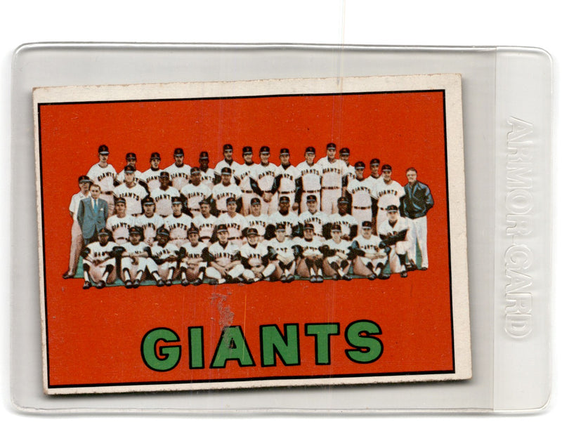 1967 Topps San Francisco Giants