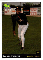 1991 Classic Best Kane County Cougars German Paredes #24