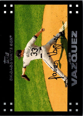 2007 Topps Javier Vazquez #147