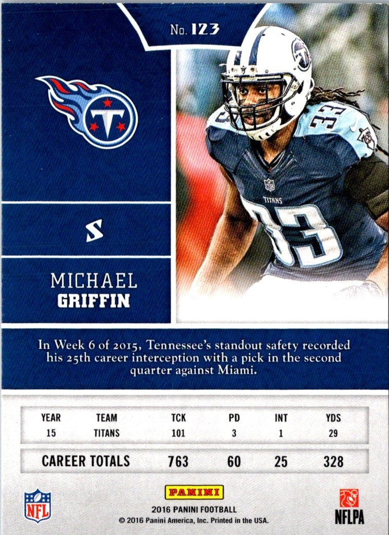 2016 Panini Michael Griffin