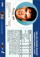 1990 Pro Set Peter Ing #639 Rookie