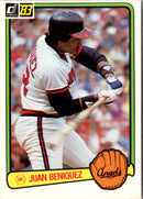 1983 Donruss Juan Beniquez