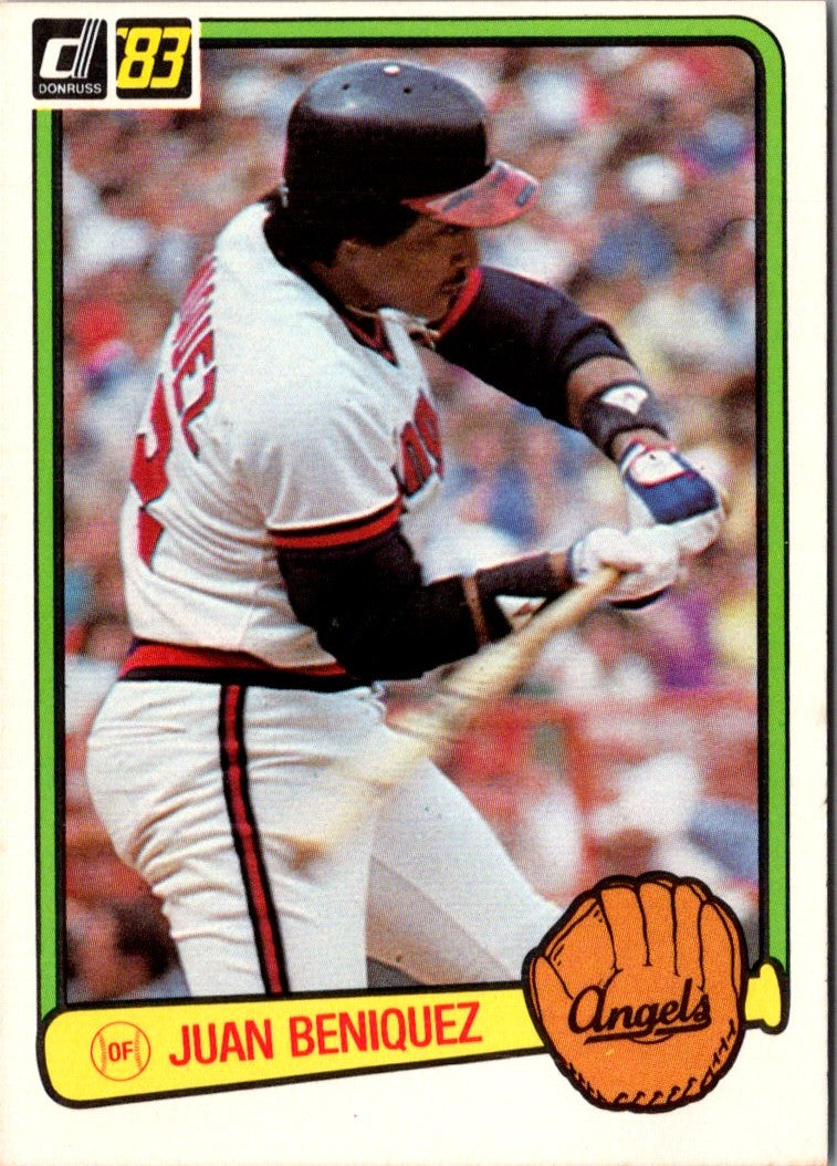 1983 Donruss Juan Beniquez