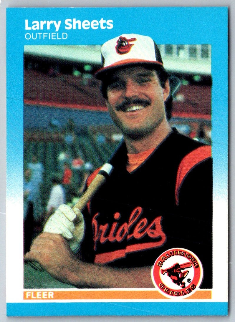 1987 Fleer Larry Sheets