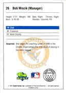 1991 Classic Best Kane County Cougars Bob Miscik