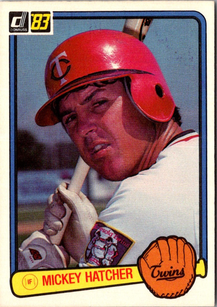 1983 Donruss Mickey Hatcher