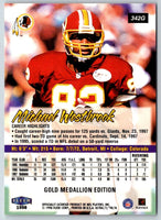 1998 Ultra Gold Medallion Michael Westbrook #342G