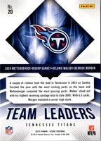 2015 Score Team Leaders Bishop Sankey/Zach Mettenberger/Delanie Walker/Derrick Morgan #20