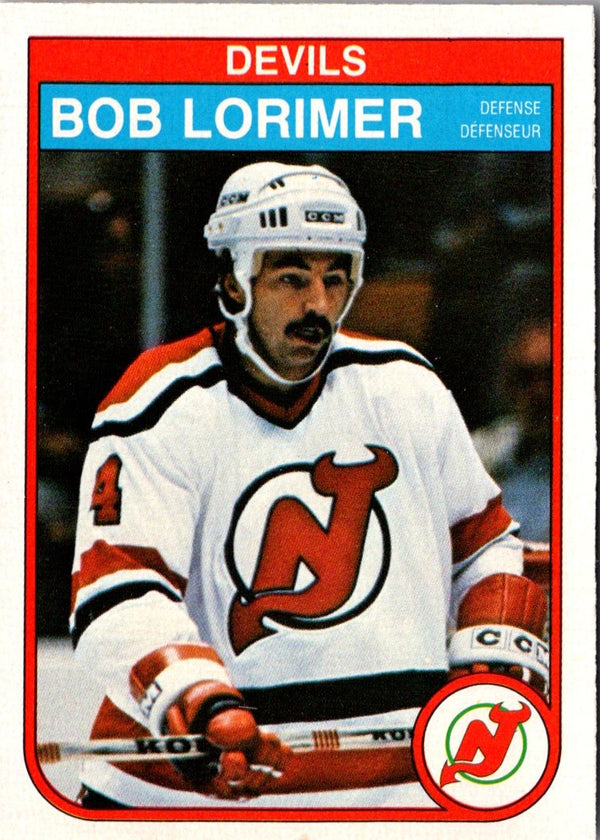 1982 O-Pee-Chee Bob Lorimer #142