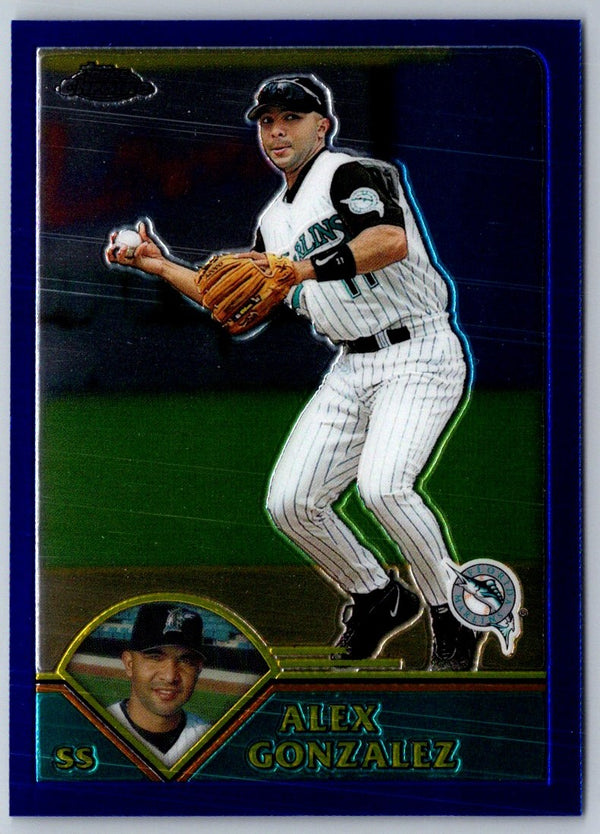 2003 Topps Chrome Alex Gonzalez #62