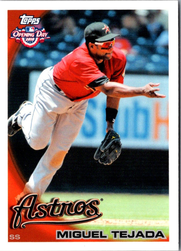2010 Topps Opening Day Miguel Tejada #72