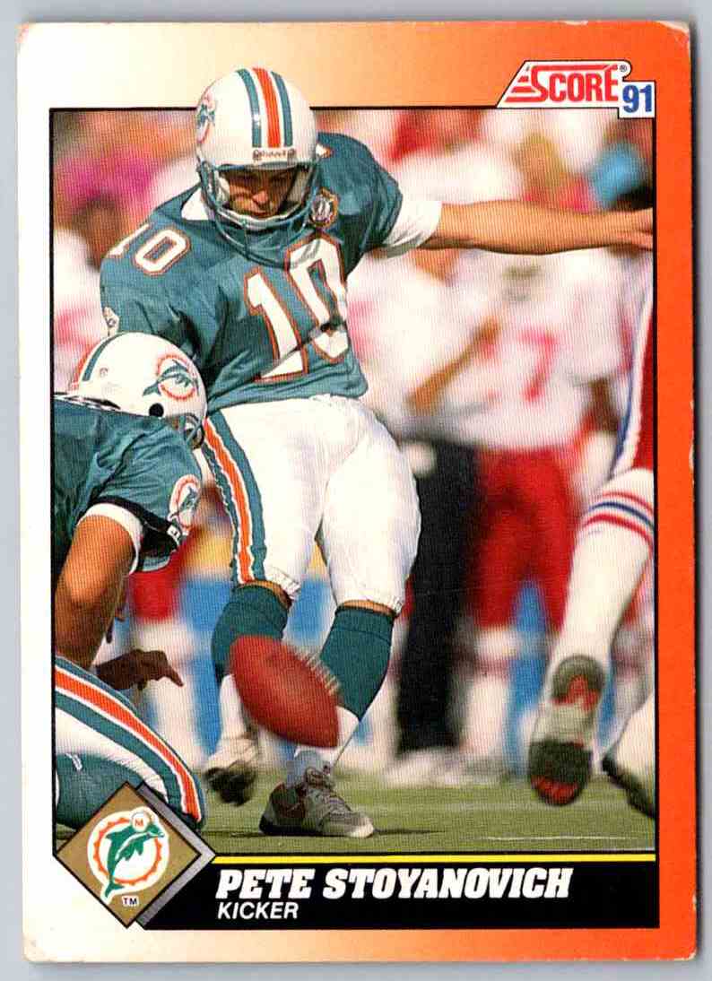 1991 Score Pete Stoyanovich