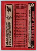 1986 Topps Rick Mahler