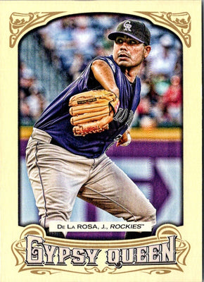 2014 Topps Gypsy Queen Jorge De La Rosa #209