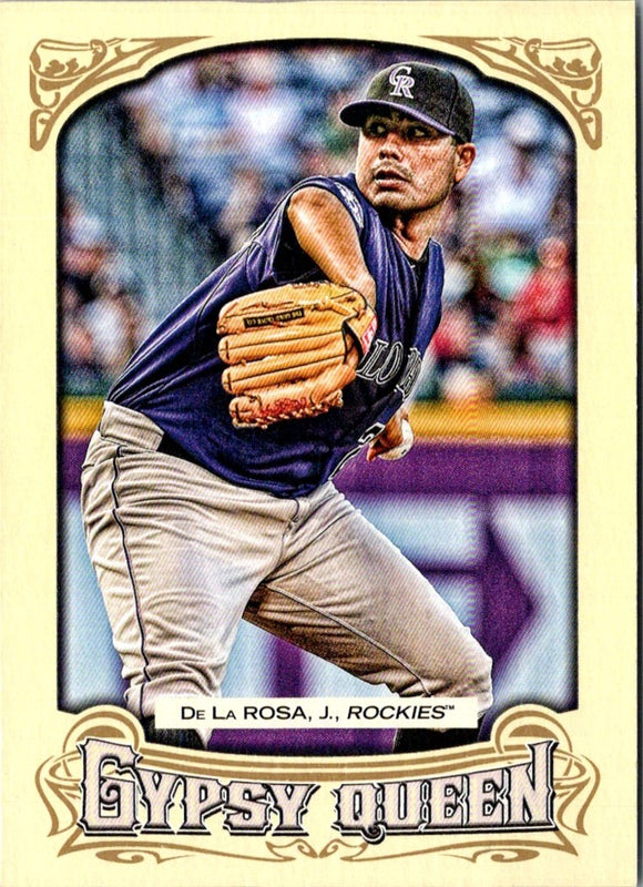 2014 Topps Gypsy Queen Jorge De La Rosa #209