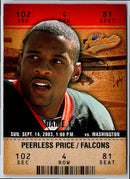 2003 Fleer Authentix Peerless Price