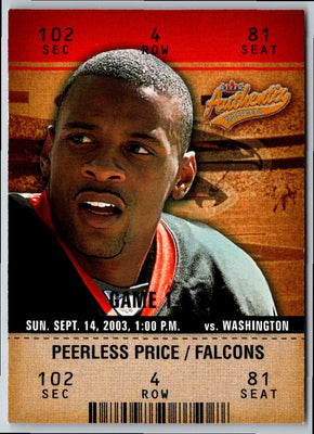2003 Fleer Authentix Peerless Price #79