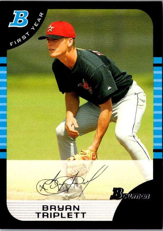 2005 Bowman Bryan Triplett #260 Rookie