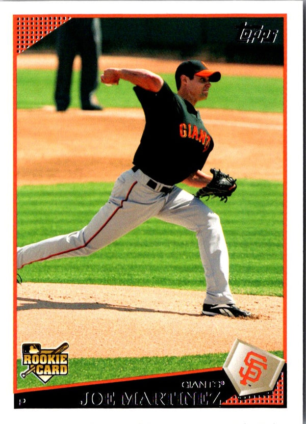 2009 Topps Joe Martinez #373 Rookie