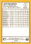 1990 Donruss Best of the AL Jeff Reardon