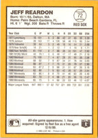 1990 Donruss Best of the AL Jeff Reardon #72