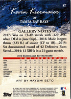 2017 Topps Gallery Kevin Kiermaier #87