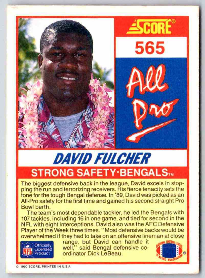 1990 Score David Fulcher