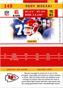 2011 Score Tony Moeaki