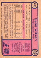 1982 O-Pee-Chee Behn Wilson #260