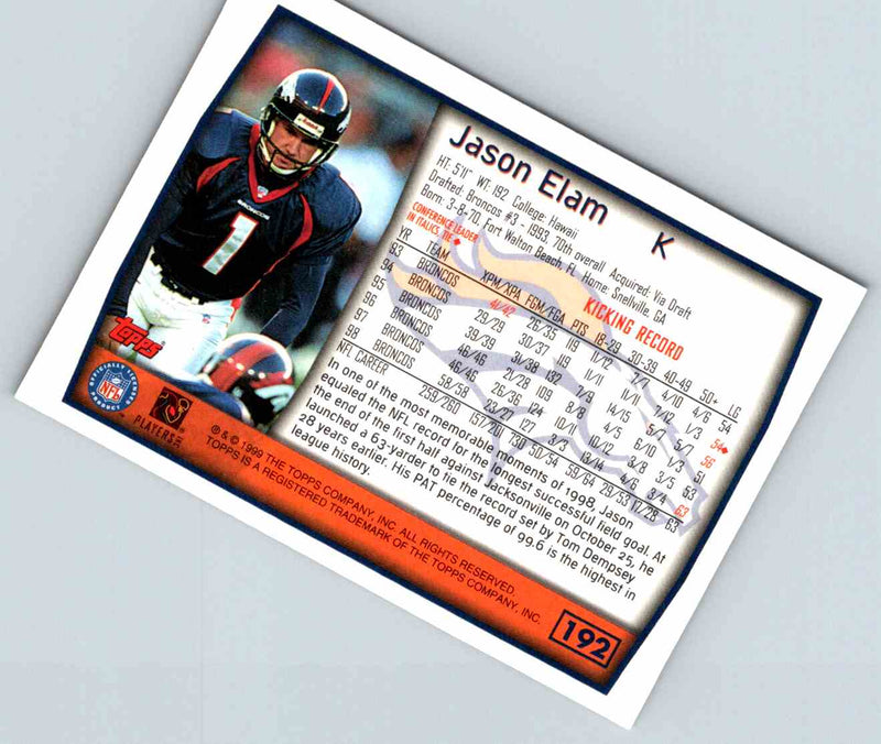 1999 Topps Jason Elam