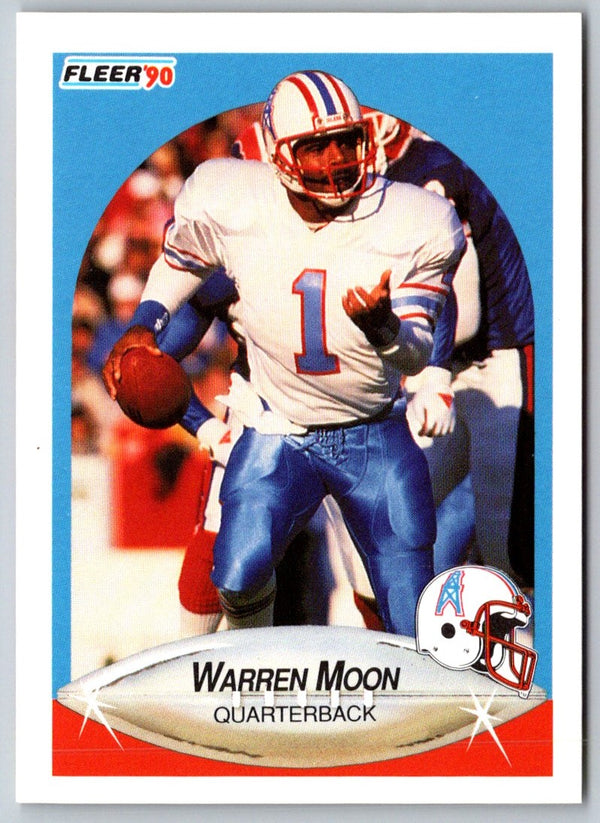 1990 Fleer Warren Moon #133