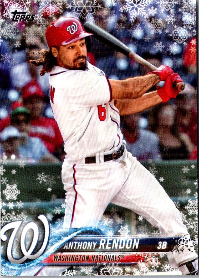 2018 Topps Holiday Anthony Rendon