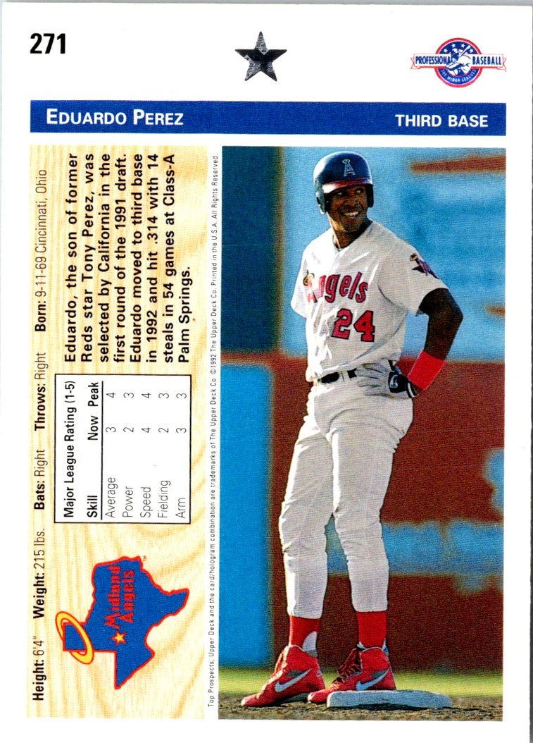 1992 Upper Deck Minors Eduardo Perez