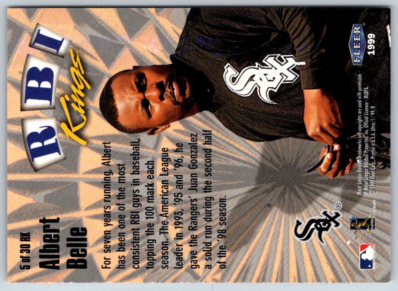 1997 Fleer Albert Belle