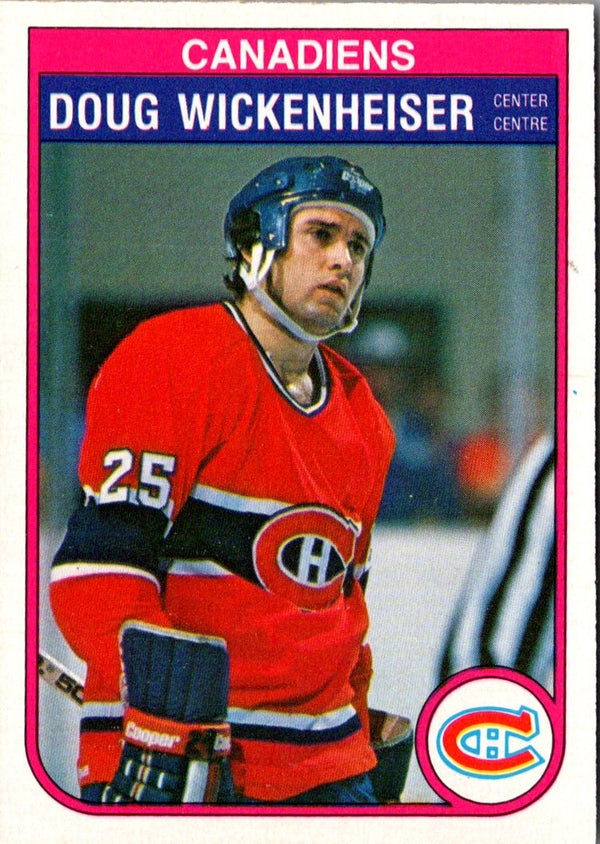 1982 O-Pee-Chee Doug Wickenheiser #196