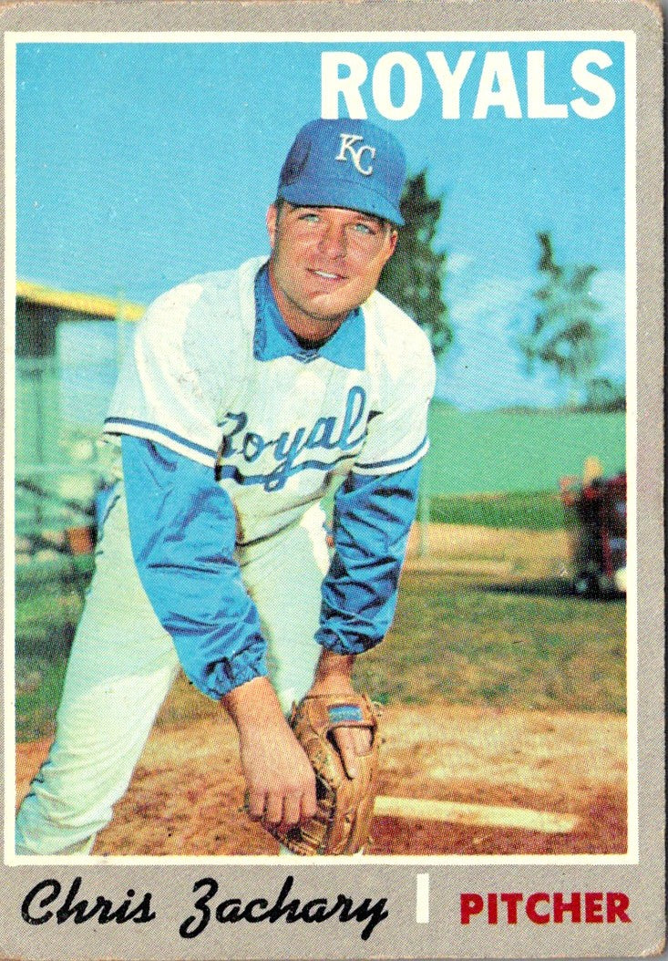 1970 Topps Chris Zachary