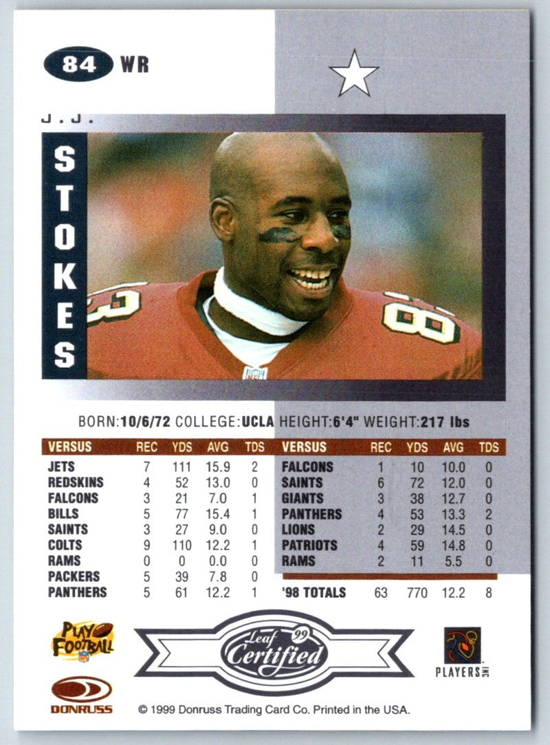 1999 Leaf Certified J.J. Stokes