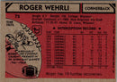 1980 Topps Roger Wehrli