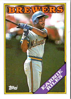1988 Topps Earnie Riles #88
